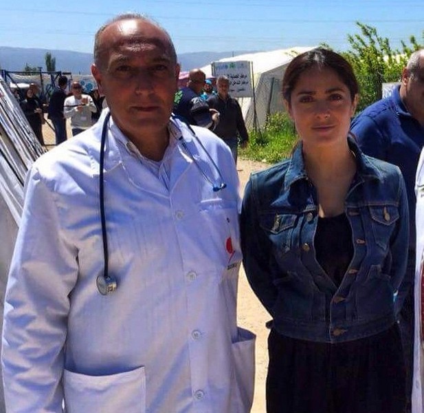 Salma Hayek in Lebanon First Pictures